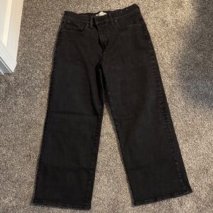 Madewell Women's perfect vintage wide leg jean. Like new condition